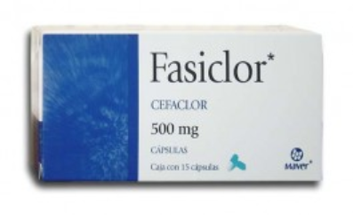 Generic Ceclor (Fasiclor) 500 mg 30 caps, Cefaclor